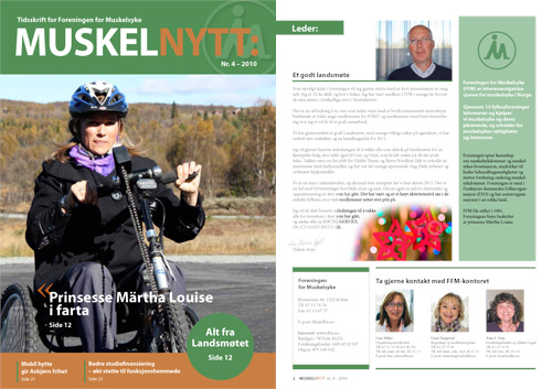 Kundemagasin for Muskelnytt: